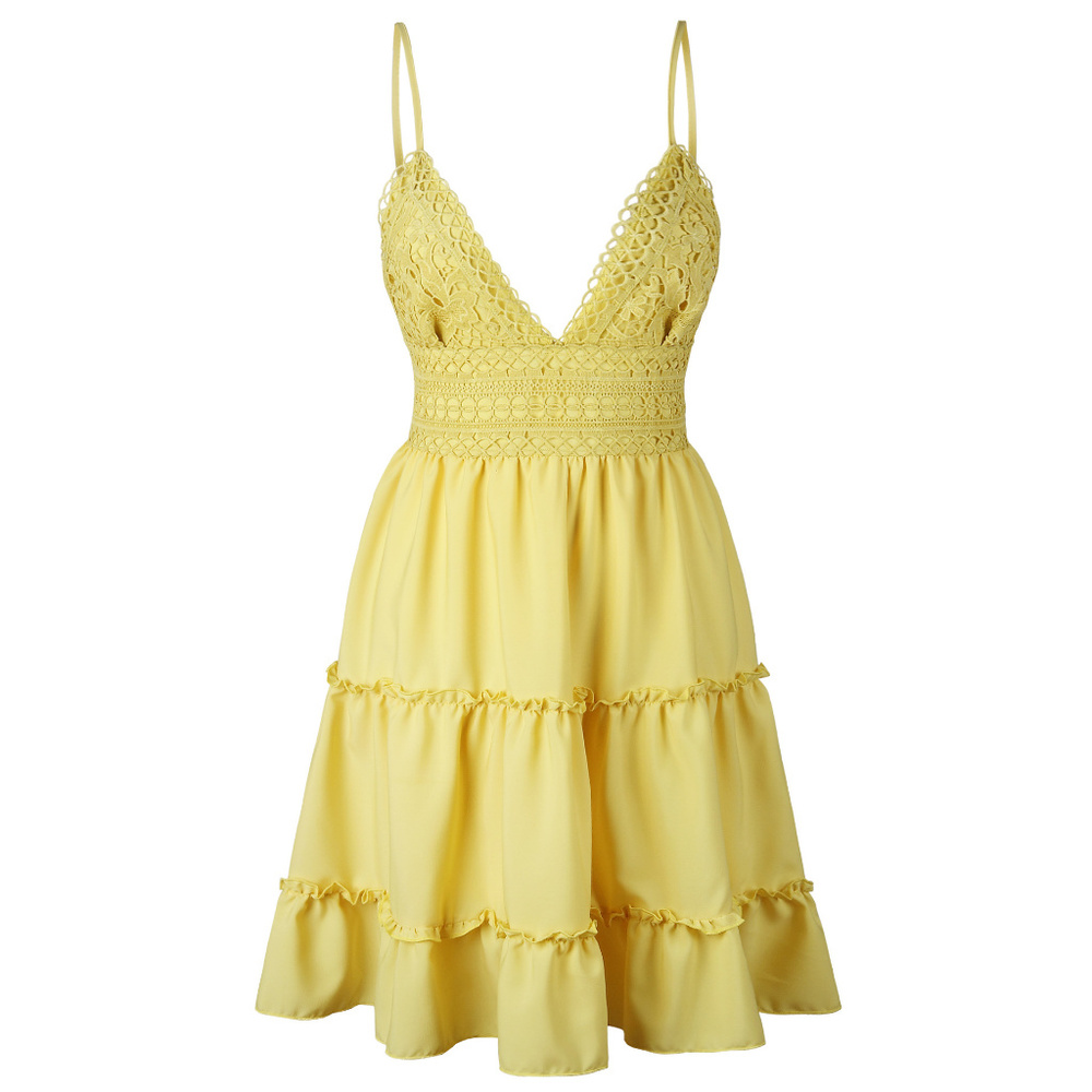 White Halter mini dress - Picture 4 of 7